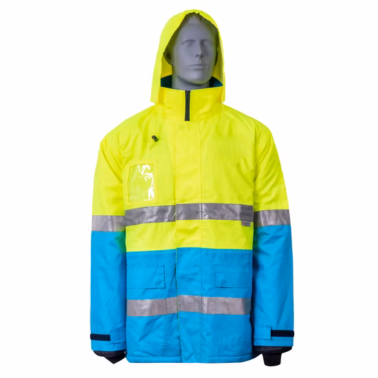 Защитная спецодежда Eniso20471 Hi Vis Parka Jacket Светоотражающая зимняя парка